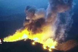 Cháy lớn bao trùm rừng Karabakh sau khi Azecbaijan sử dụng phốt pho trắng