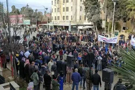 Syria: Biểu tình lớn ở Al-Hasakah sau khi các lực lượng thân Thổ ngừng cấp nước 