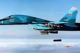 Không quân Nga tiếp tục dội bom càn quét IS ở miền Trung Syria