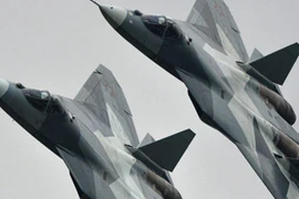 Không quân Nga nhận lô máy bay chiến đấu Su-57 đầu tiên 