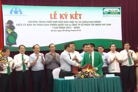 Ủy ban ATGT Quốc gia phối hợp với Tập đoàn Mai Linh bảo đảm TTATGT