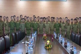 CATP Hà Nội tiếp đoàn Bộ Cảnh sát và Bộ An ninh Lào