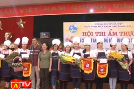 Hội thi ẩm thực "Nữ chiến sỹ An ninh Thủ đô - Gắn kết yêu thương"