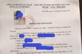 Tìm kiếm thành công bé gái 15 tuổi rời làng bằng xe taxi màu đỏ
