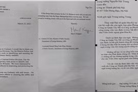 Đại sứ quán Hoa Kỳ cảm ơn Công an Hà Nội