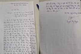 Tìm lại được ví tiền, công dân gửi thư cảm ơn Giám đốc Công an Hà Nội