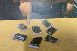 Đôi nam nữ rao bán cần sa trên mạng xã hội