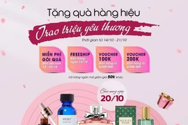 Địa chỉ mua sắm mỹ phẩm cao cấp, ưu đãi lớn dịp 20/10