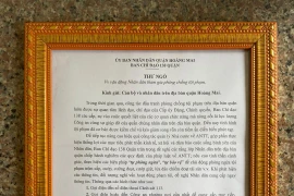 Gửi người dân Thư ngỏ, vận động chung sức tham gia giữ gìn ANTT