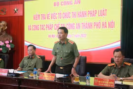 Đánh giá chính xác công tác tổ chức thi hành pháp luật và pháp chế trong CAND