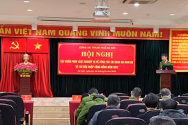 Hà Nội: Trên 500 cán bộ, công chức hoàn thành tập huấn công tác thi hành án hình sự tại cộng đồng