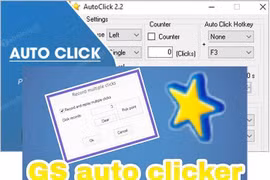 GS Auto Clicker - Ứng dụng click chuột tự động hiệu quả
