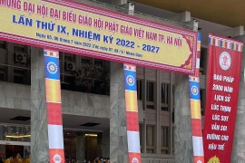 Công an Hà Nội bảo đảm tốt an ninh trật tự Đại hội đại biểu Phật giáo TP Hà Nội nhiệm kỳ 2022 - 2027 