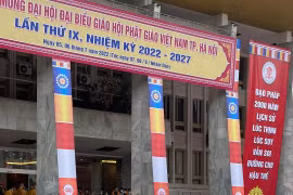 Công an Hà Nội bảo đảm tốt an ninh trật tự Đại hội đại biểu Phật giáo TP Hà Nội nhiệm kỳ 2022 - 2027 