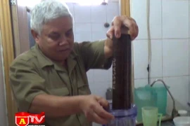 Bất an với nước sinh hoạt chung cư chứa độc tố