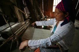 Độc đáo nghề "biến cây" thành vải