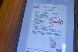 Giả mạo Hiệp hội Ngân hàng Việt Nam để lừa đảo