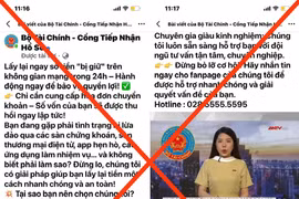 Lại xuất hiện chiêu mới giả mạo Bộ Tài chính, Cục Thuế để lừa đảo