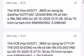 Choáng váng: Nhận thẻ ngân hàng chưa đầy 5 phút đã bị lừa hơn 100 triệu đồng trong tài khoản