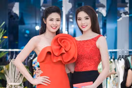 Hoa hậu Kỳ Duyên “lu mờ” trước đàn chị Ngọc Hân