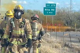 Xe chở hóa chất độc hại gặp nạn tại Mỹ