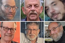 Quân đội Israel tìm thấy thi thể của 6 con tin tại Dải Gaza