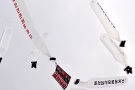 Triều Tiên rải 17.000 truyền đơn chống Hàn Quốc