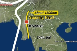 Các giáo sư Nhật Bản đồng loạt cảnh báo dư chấn hậu động đất hủy diệt ở Myanmar