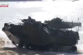 Thủy quân lục chiến Mỹ và Nhật Bản tập trận chung nhằm bảo vệ đảo xa