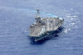 Tàu sân bay Mỹ mang tiêm kích tàng hình F-35 đến Trung Đông