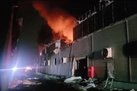 Cận cảnh vụ cháy nhà máy golf ở Đài Loan, gây nhiều thương vong