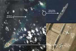 Việt Nam phản đối việc máy bay và tàu trinh sát Trung Quốc xuất hiện ở Đá Chữ Thập