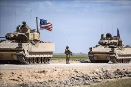 Căn cứ quân sự Mỹ ở Syria liên tiếp bị tấn công