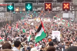 Cuộc biểu tình lớn chưa từng có tại Cầu cảng Sydney để phản đối Israel 