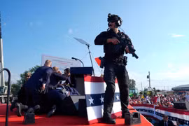 Mỹ tăng cường bảo vệ các ứng cử viên tổng thống