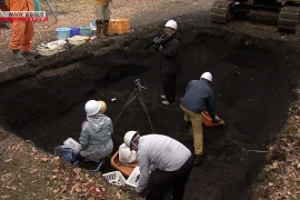 Khai quật những ngôi nhà bị tro bụi núi Phú Sĩ chôn vùi cách đây hơn 300 năm