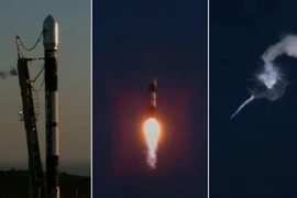 [VIDEO] Tên lửa vũ trụ Mỹ phát nổ sau khi phóng ở California