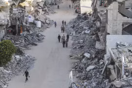 Gia đình 8 người thiệt mạng trong cuộc không kích của Israel tại Dải Gaza