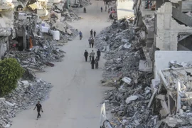 Gia đình 8 người thiệt mạng trong cuộc không kích của Israel tại Dải Gaza