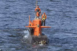 Hé lộ tàu ngầm nước sâu tối mật của Hải quân Mỹ