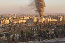 Lãnh sự quán Iran tại thành phố Aleppo của Syria bị tấn công