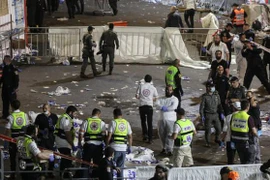 Giẫm đạp tại lễ hội tôn giáo ở Israel, ít nhất 38 người chết 