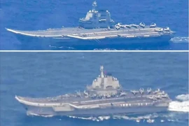 Phản ứng của Nhật Bản khi hai tàu sân bay Trung Quốc cùng hoạt động ở Thái Bình Dương