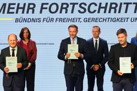 Ba đảng tại Đức ký thỏa thuận liên minh thành lập chính phủ