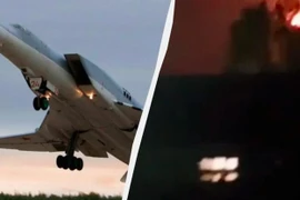 Oanh tạc cơ Tu-22M3 Nga bị rơi, nghi do trục trặc kỹ thuật