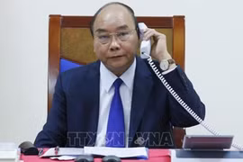 Thủ tướng Nguyễn Xuân Phúc điện đàm với Tổng thống Hoa Kỳ Donald Trump