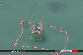 Nhật Bản khoan thăm dò đáy biển để di dời căn cứ quân sự Mỹ