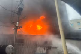 Đài Loan: Cháy bệnh viện trong bão Krathon, ít nhất 9 người tử vong 