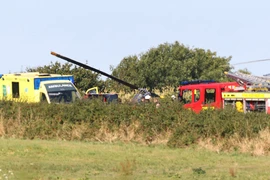 Anh: Rơi trực thăng huấn luyện, 4 người thương vong