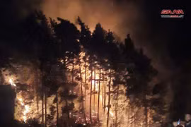 Israel bất ngờ không kích Syria, hàng chục người thương vong